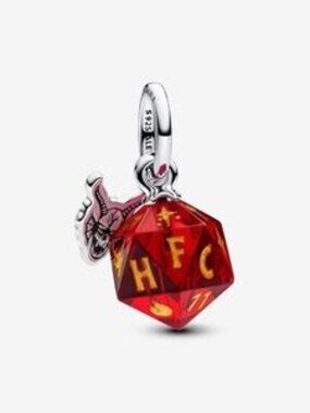 Authentic Stranger Things Hellfire Club Dice Dangle Pandora Charm